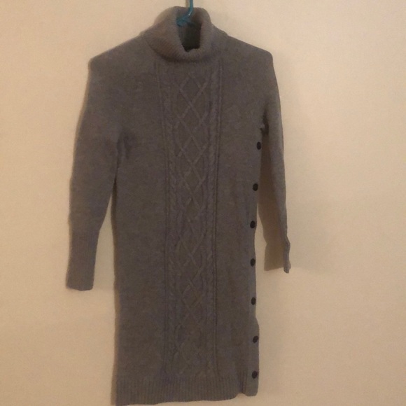I.CREW turtle neck knit sweater dress